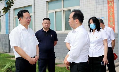 鄭州市委常委、市紀(jì)委書記杜新軍一行蒞臨調(diào)研